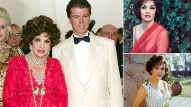 Photo of Gina Lollobrigida, 88, taught her toyboy boyfriend accused of marrying her in a fake wedding to say ‘let’s f***’ in Italian, he says as he rubbishes her claims they never had ѕех