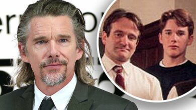 Photo of ‘I thought he hated me’: Ethan Hawke details his on-set tension with Robin Williams while shooting 1989’s Dead Poets Society and reveals he found the late actor’s jokes ‘irritating’