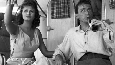 Photo of Sophia Loren on odd Frank Sinatra behaviour ‘Loved his trailer’ and ‘wouldn’t sing on set’