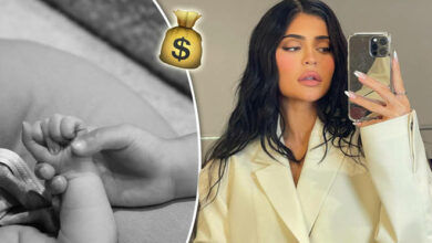 Photo of Kylie Jenner has reportedly been spending a ‘fortune’ on designer clothes for her second child with Travis Scott, baby boy Wolf.
