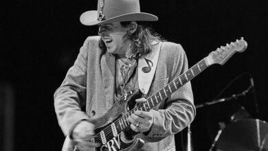 Photo of Revisit rare footage of Stevie Ray Vaughan playing acoustic