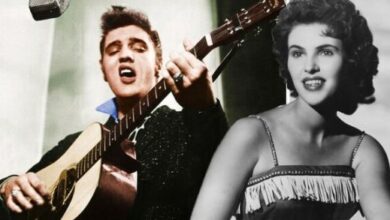 Photo of Elvis Presley made his girlfriend ‘promise’ to change career – now she’s in hall of fame