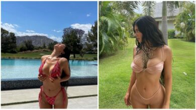 Photo of Burning Hot! Kylie Jenner Is Making Heads Turn In Pink And Red Checkered Bikini