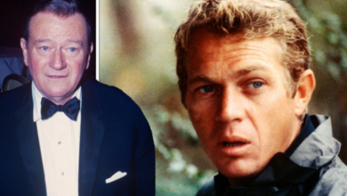 Photo of Steve McQueen ‘urinated on curtains’ at awards ceremony next to John Wayne