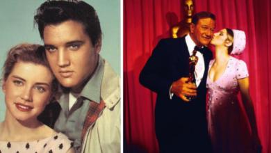 Photo of Elvis Presley turned down an offer to star with John Wayne in the Oscar-winning Western .