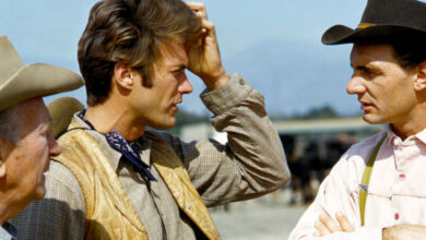 Photo of ‘Rawhide’: Clint Eastwood and Paul Brinegar Toured as a Musical Act During the Show