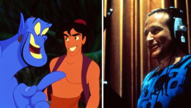 Photo of Through His Trademark Humor and Heart, Robin Williams Made ‘Aladdin’s Genie Human