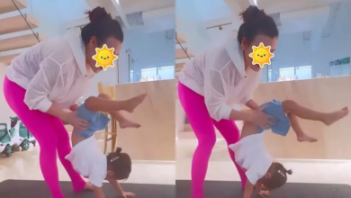 Photo of Ái nữ 2 tuổi của Hồ Ngọc Hà tập yoga, ai nấy trầm trồ vỗ tay