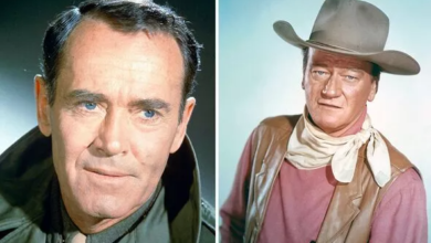Photo of John Wayne movie set feud had Henry Fonda ‘infuriated to the point of tears’