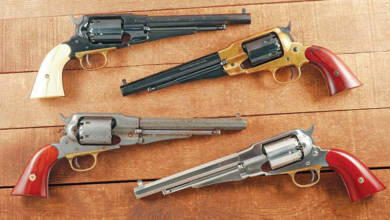 Photo of Remington 1858 is the most popular percussion revolver available