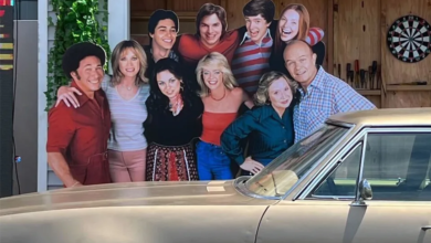 Photo of Danny Masterson cut from That ’70s Show 25th anniversary activation at Comic-Con
