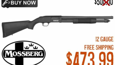 Photo of MOSSBERG 590S Tactical 12 Gauge Shotgun $473.99 with FREE Shipping