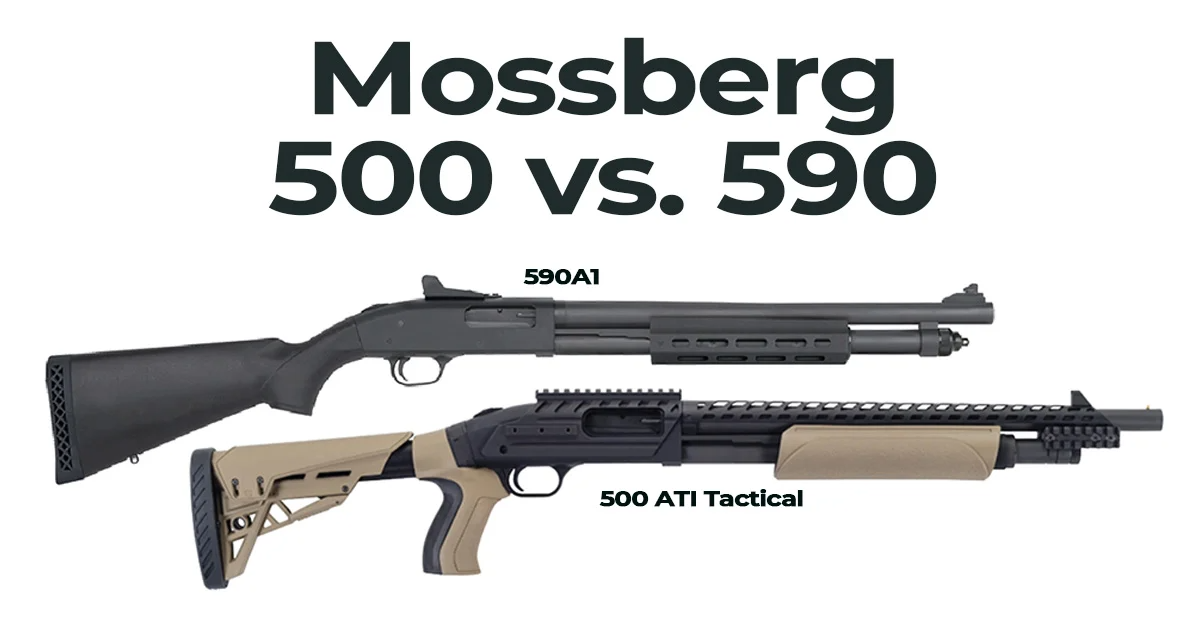 Photo of MOSSBERG 500 VS 590: MOSSBERG PUMP ACTION SHOWDOWN!
