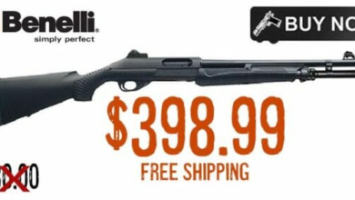 Photo of Gun Deals: BENELLI QP Only Nova Tactical 12 Gauge Shotgun $389.99 FREE S&H