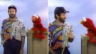 Photo of A resurfaced blooper from ‘Sesame Street’ featuring Elmo and Robin Williams is so wholesome